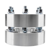 2pcs Professional Hub Centric Wheel Adapters for Nissan Armada/Titan/Pathfinder/Frontier/Xterra/Pickup 1987-2014 Infiniti QX56/QX4 1997-2014 Silver